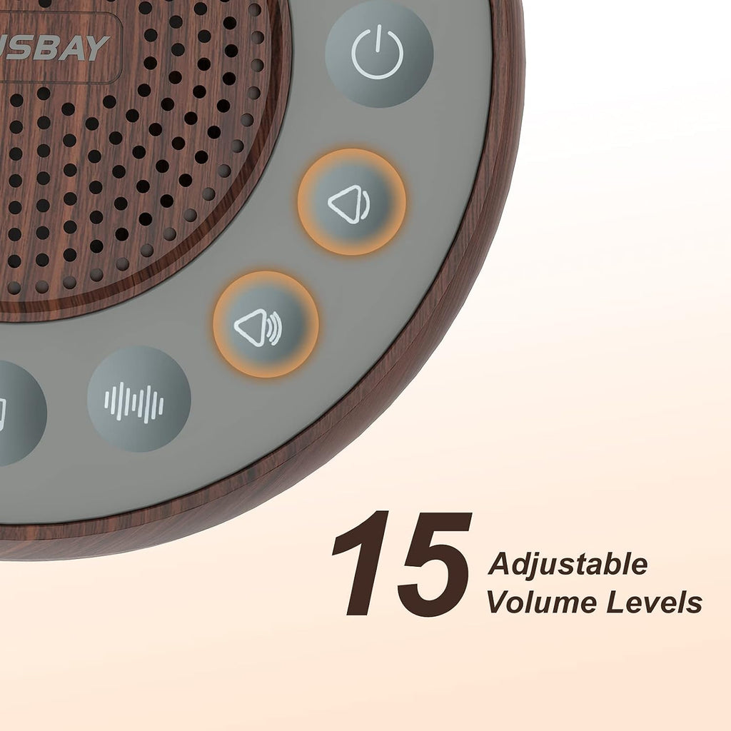 Housbay Máquina de Ruido Blanco con 31 Sonidos Calmantes de Alta Fi...