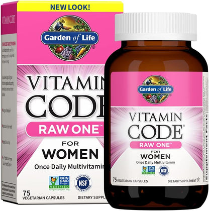 Suplemento multivitamínico vegetariano para Mujeres Garden of Life,...