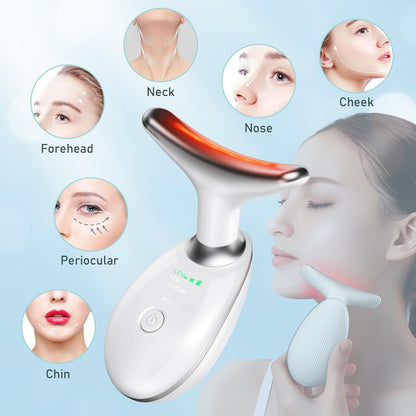 Oriflame Masajeador de cuello y cara, rodillo facial, herramienta p...