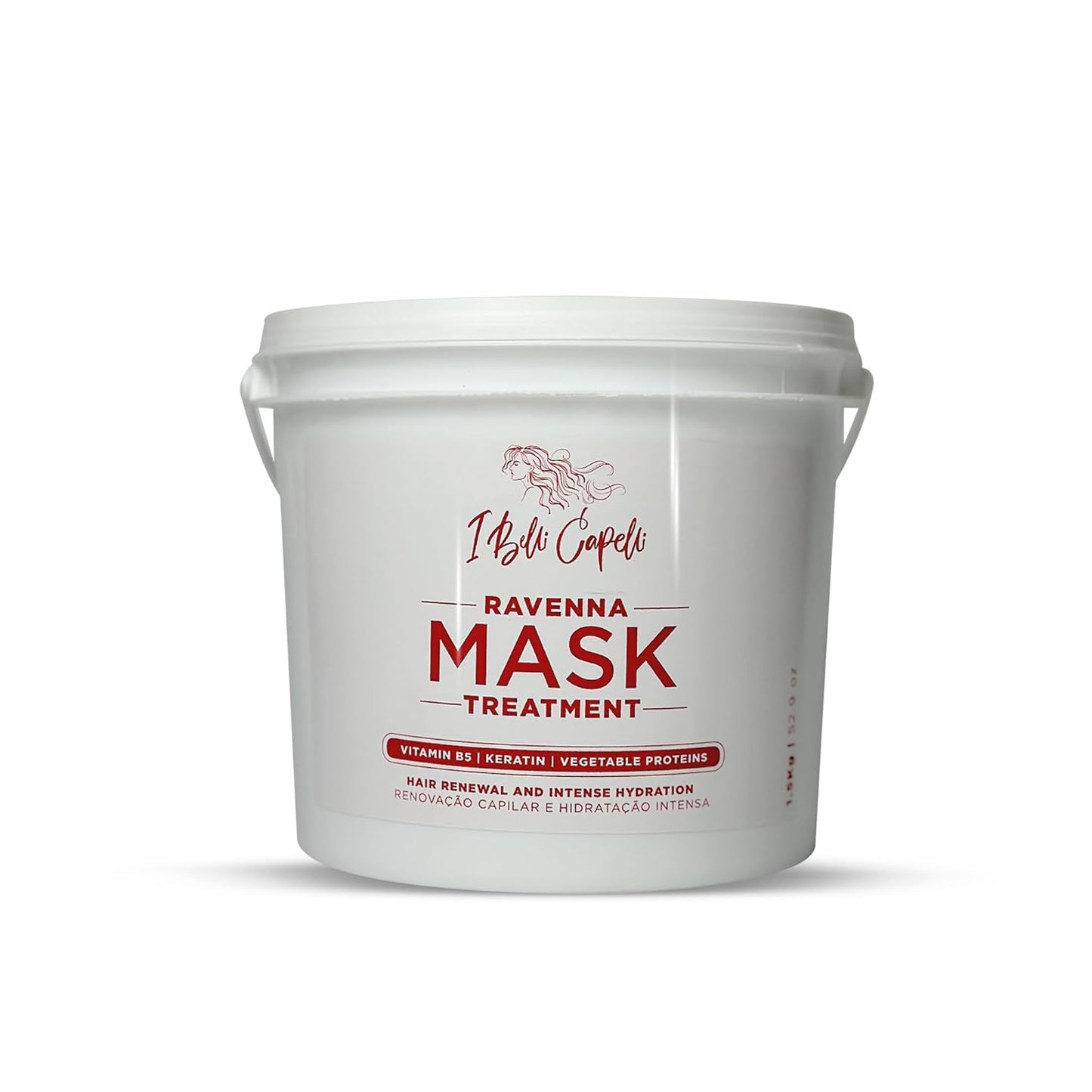 Mascarilla Profesional Para El Cabello Ravenna Para Cabello Dañado...