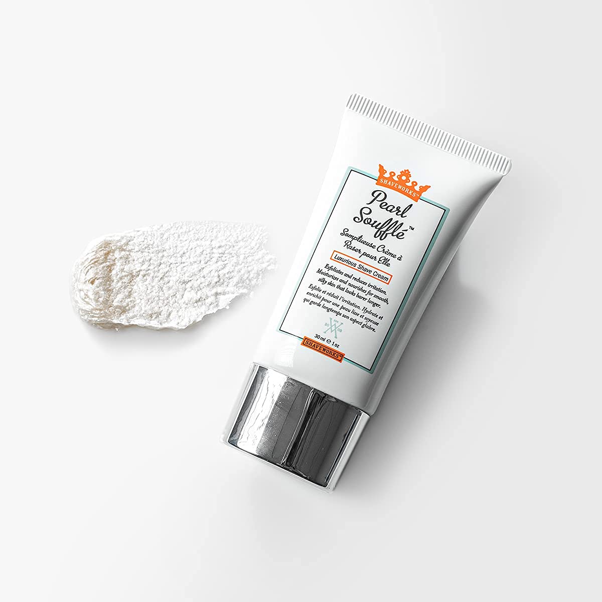 Shaveworks Pearl Soufflé Crema de afeitar para mujeres \u2013 Loció...