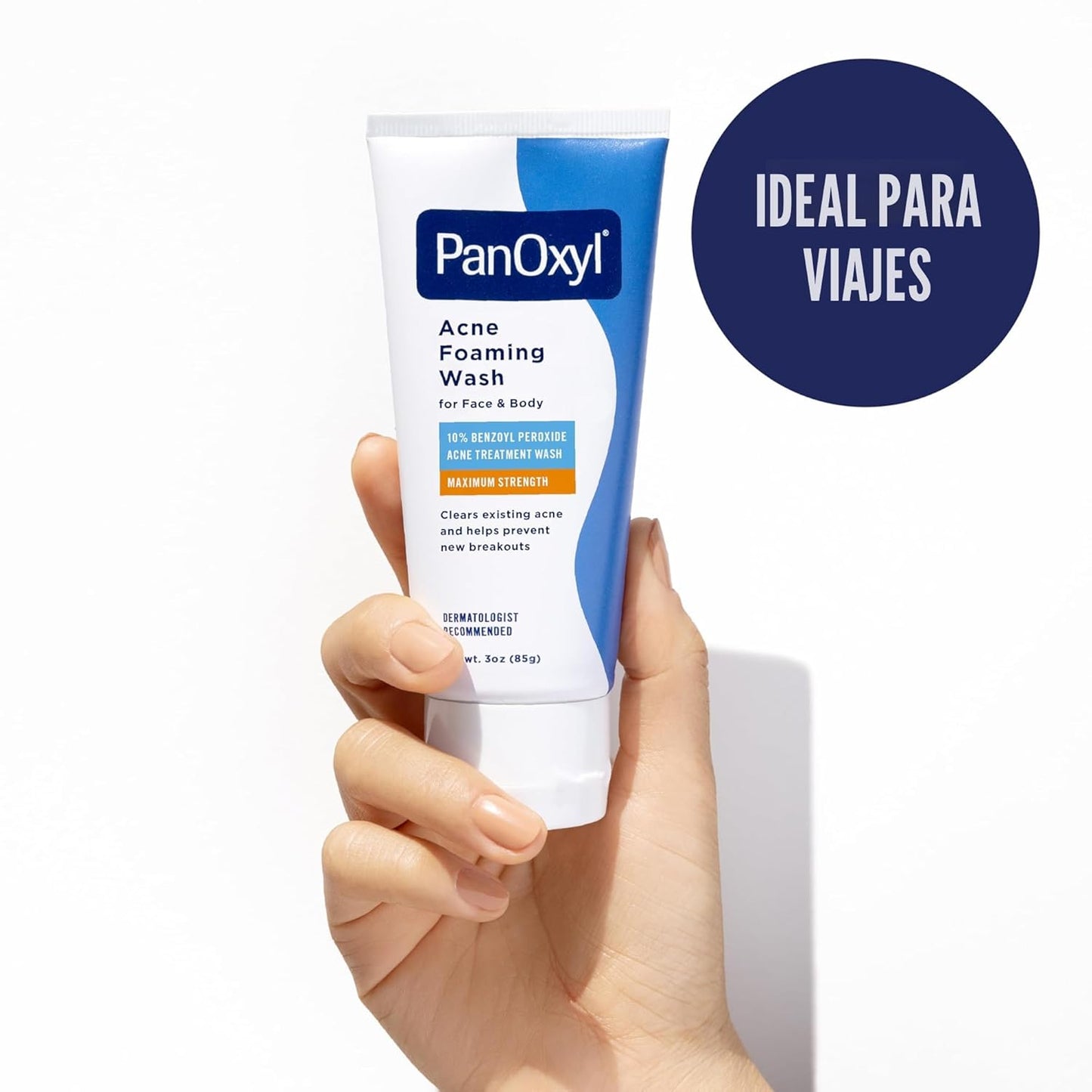 PanOxyl Espuma de Lavado para el Acné Peróxido de Benzoilo 10% Fuer...