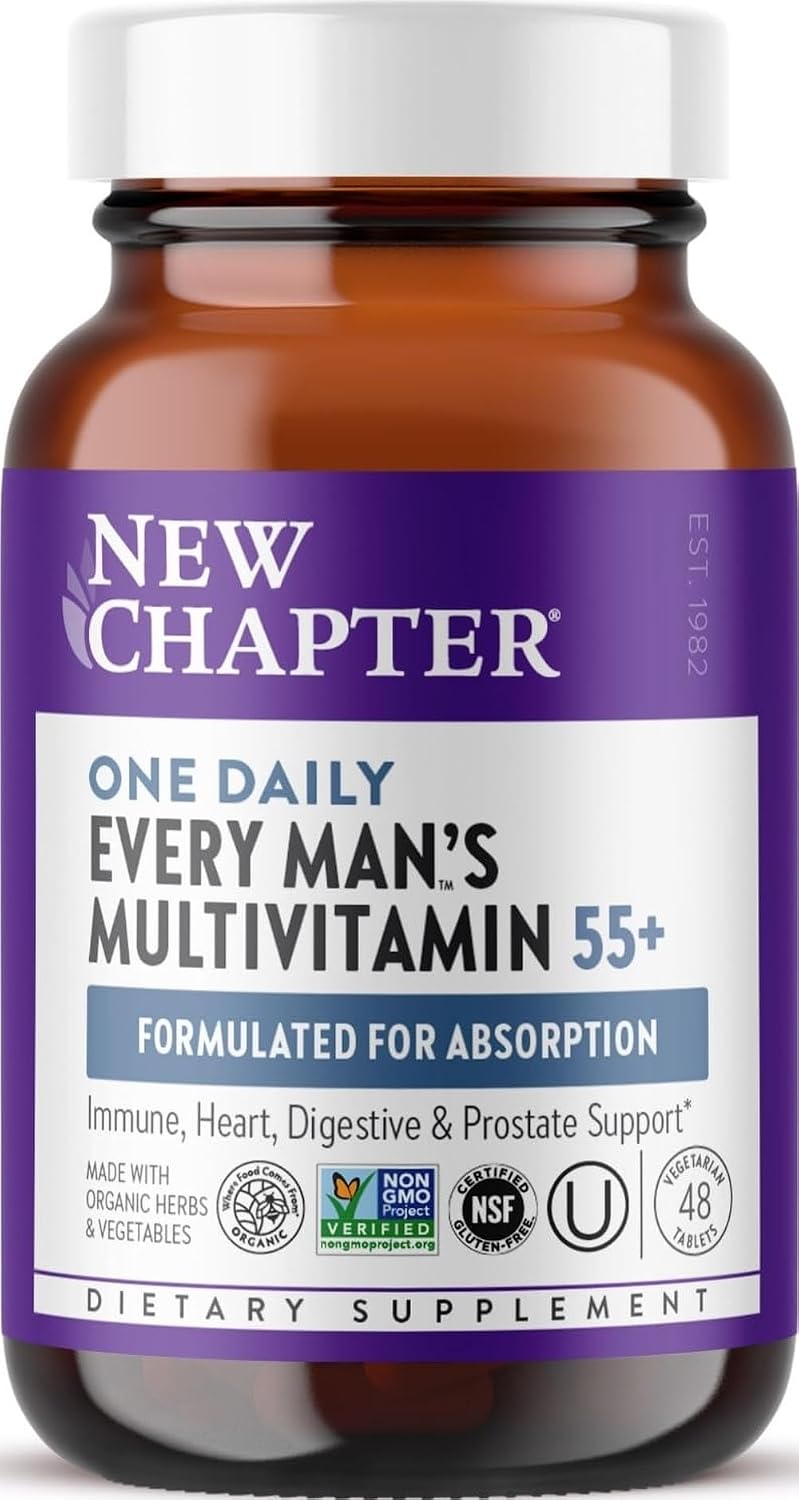 New Chapter One Daily Every Man's Multivitamin 55+ - Ofrece apo...