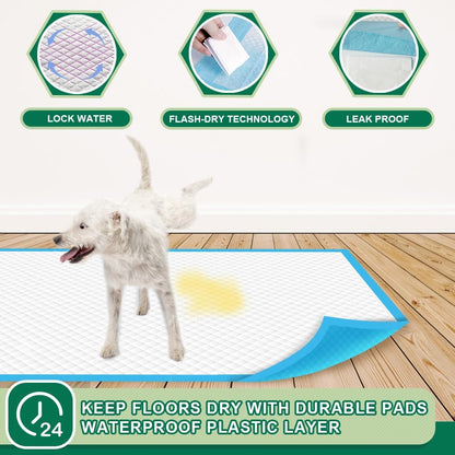 IMMCUTE Almohadillas para cachorros de 22 x 23 pulgadas, 100 unidad...