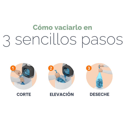 Diaper Genie Juego de regalo clásico de cubo de pañales | Control d...