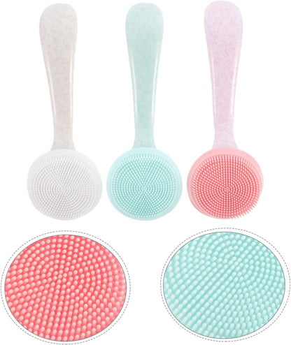 Beaupretty 9 piezas de cepillo de limpieza facial cepillo limpiador...