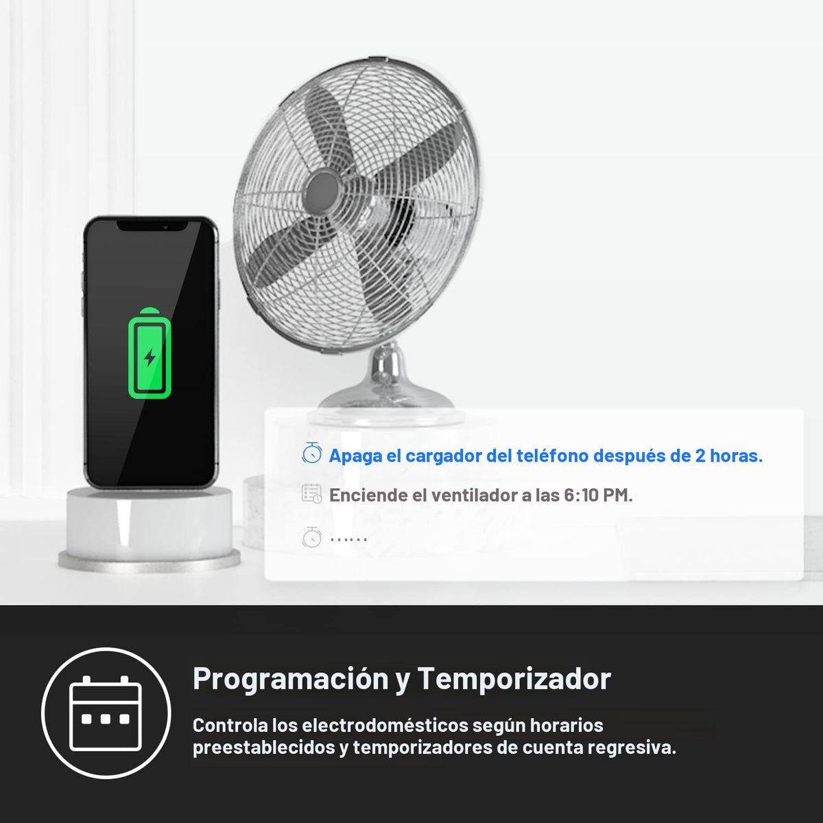 Kasa Smart Enchufe inteligente, compatible con Matter, monitoreo de...