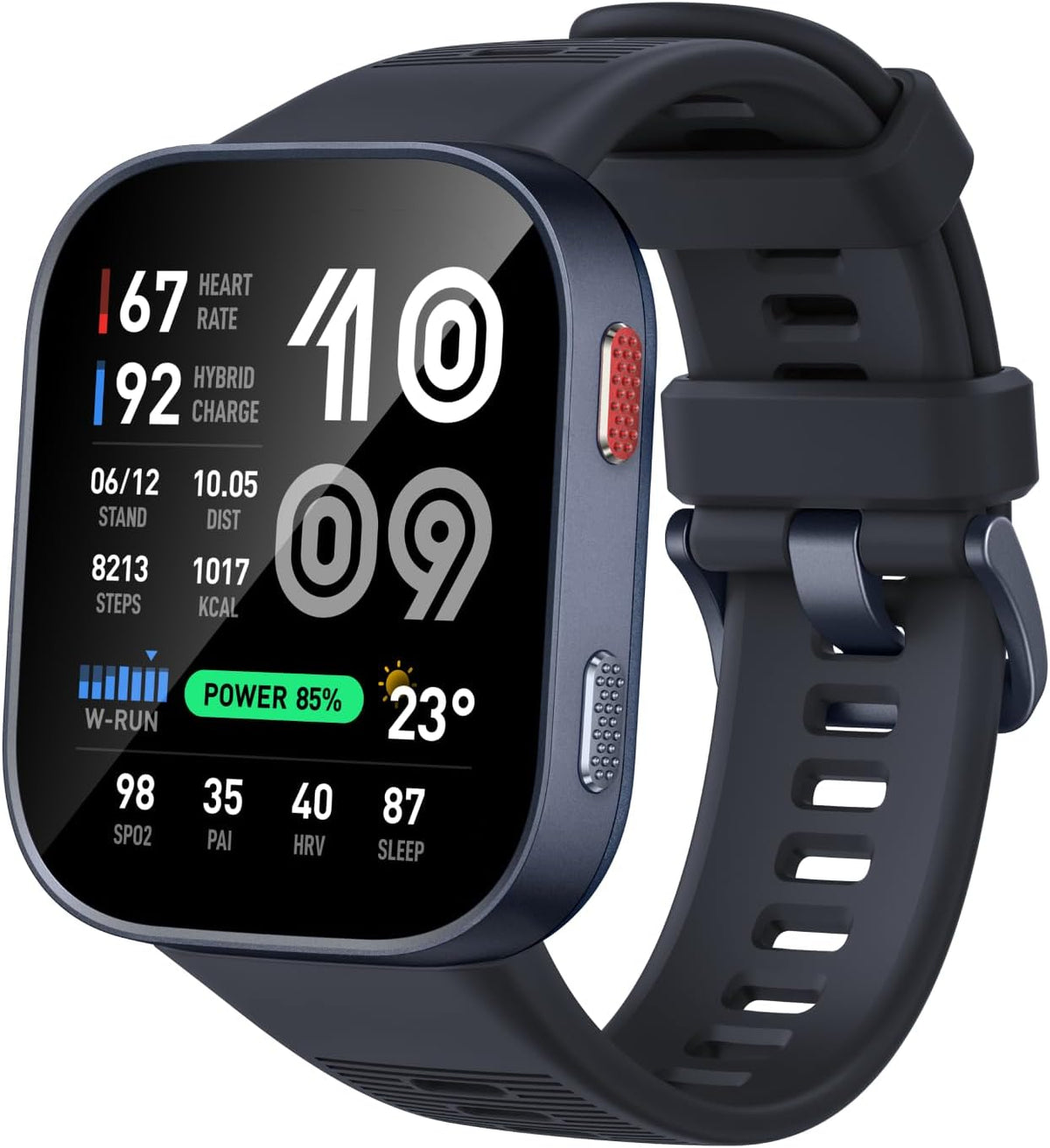 Amazfit Bip Max - Reloj inteligente de 1.969 in, pantalla AMOLED de...