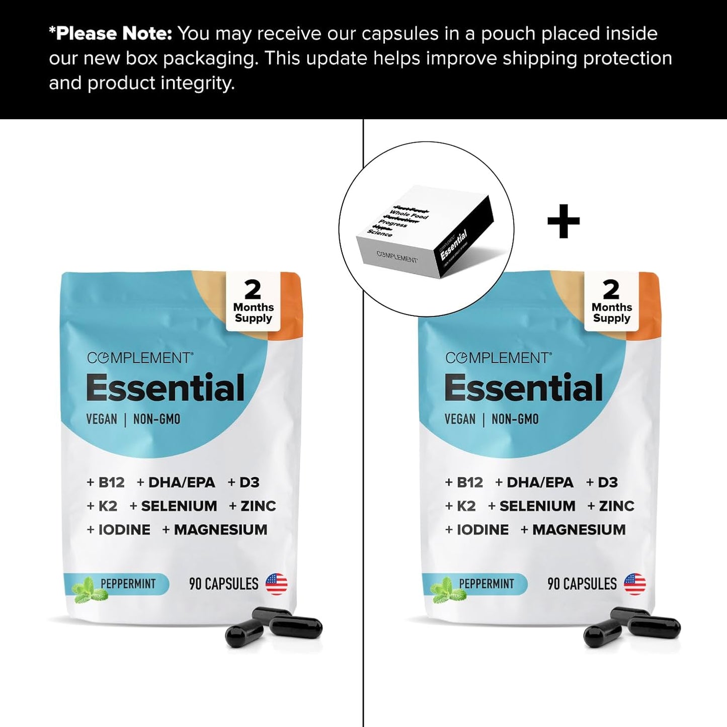 Complement Multivitamínico vegano esencial para hombres y mujeres (...