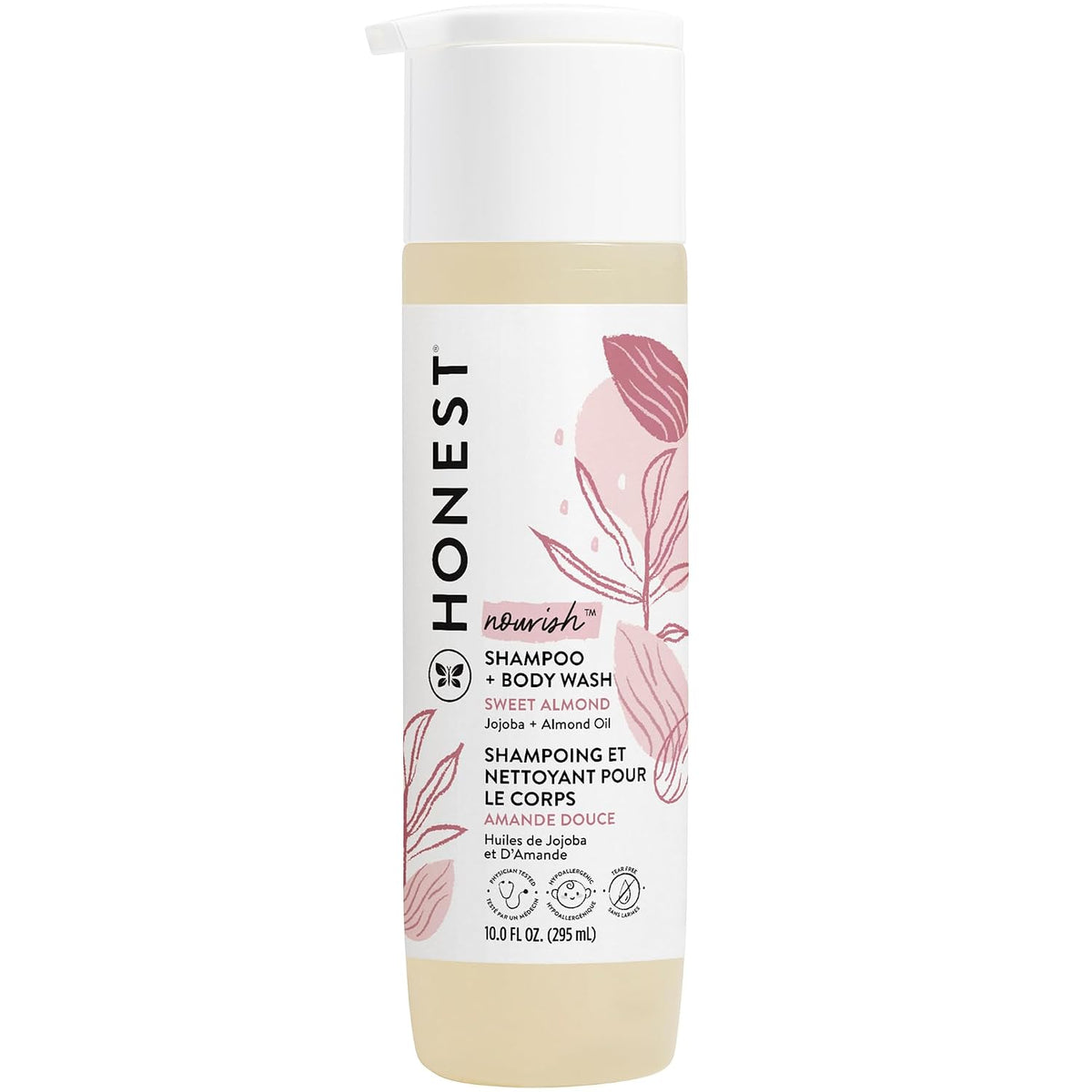 The Honest Company - Champú nutritivo y gel de baño, almendra dulce...