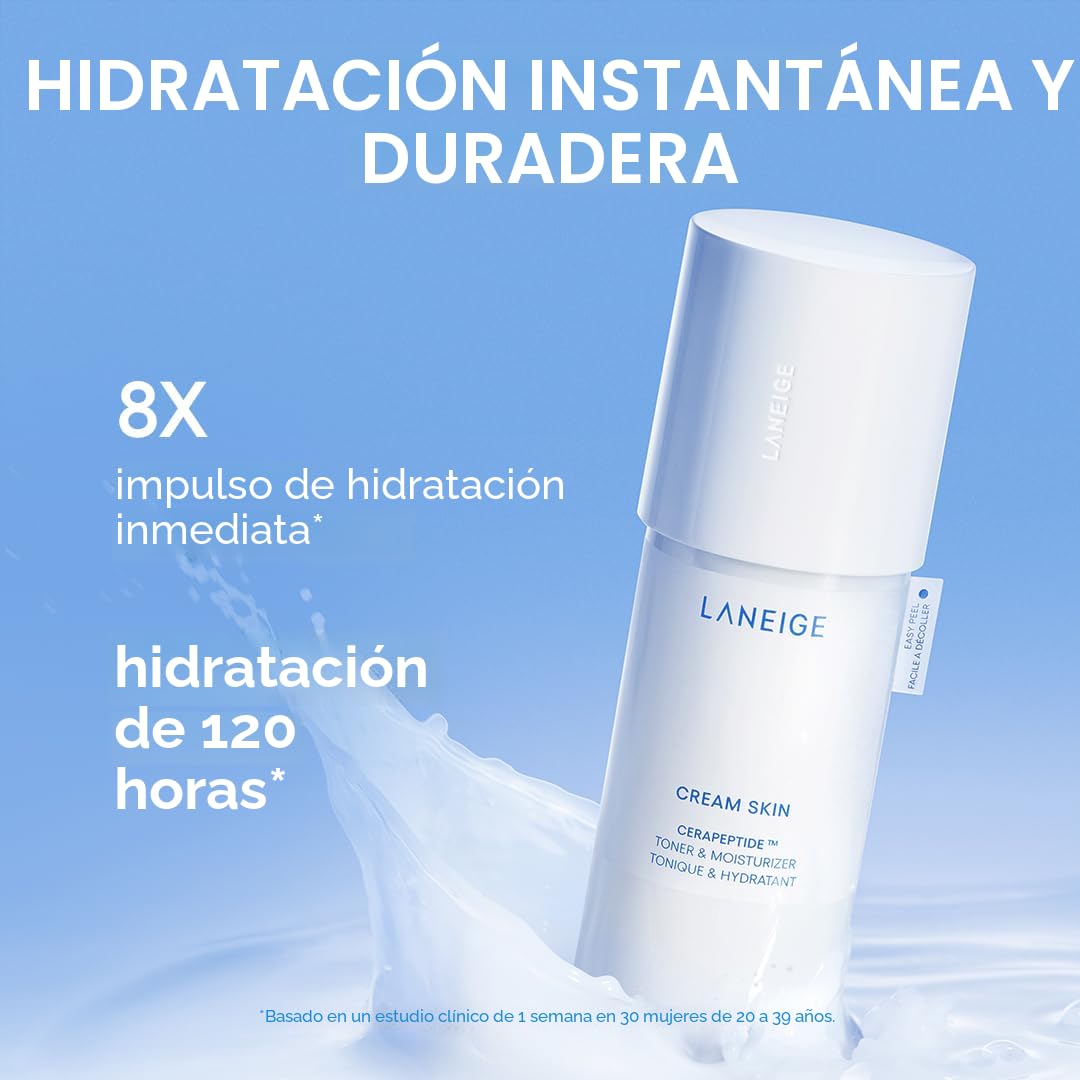 LANEIGE Crema Hidratante Water Bank Azul con Ácido Hialurónico: Cre...
