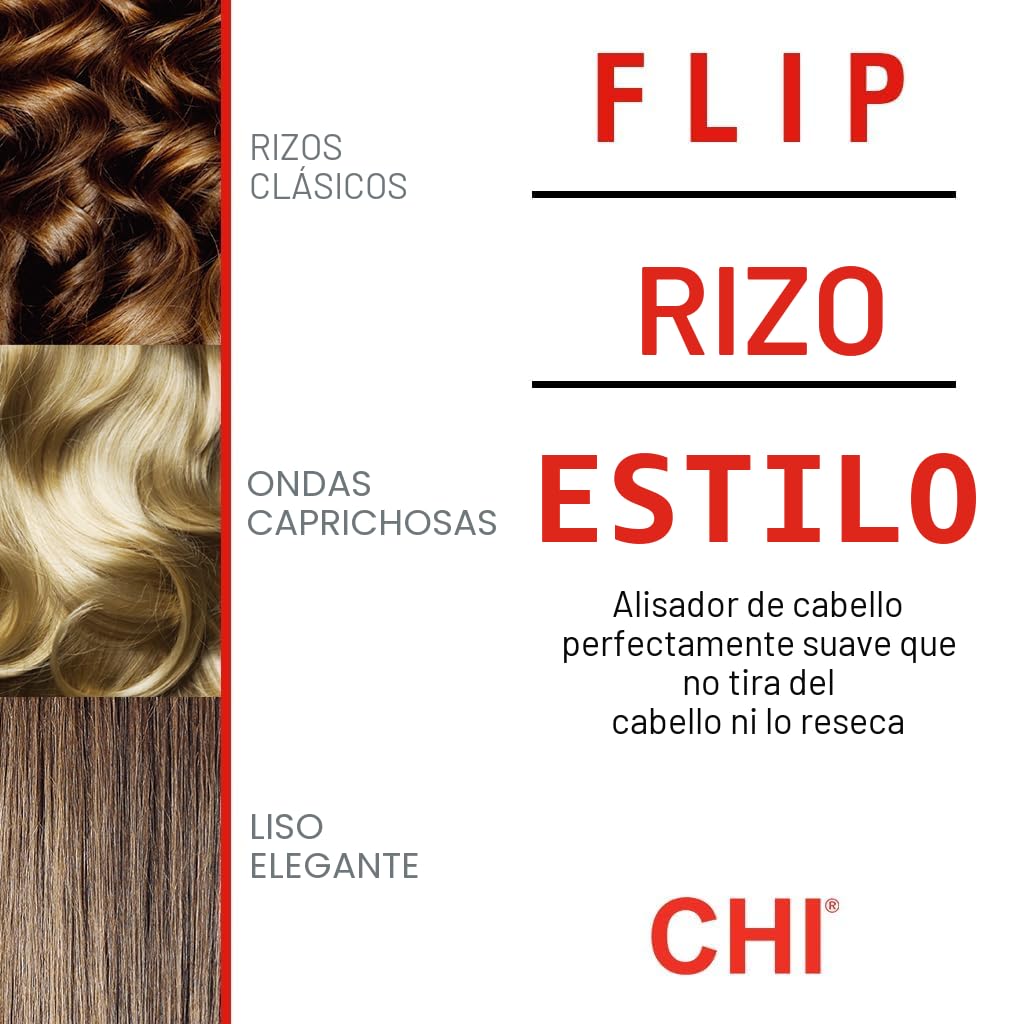CHI Original plancha plana de 1\u201D para alaciado de cabello, par...