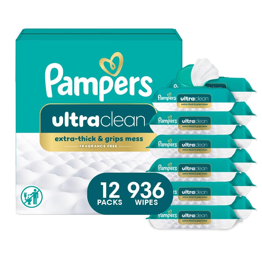 Pampers Toallitas Ultra Clean para Bebés (Anteriormente 'Free &...