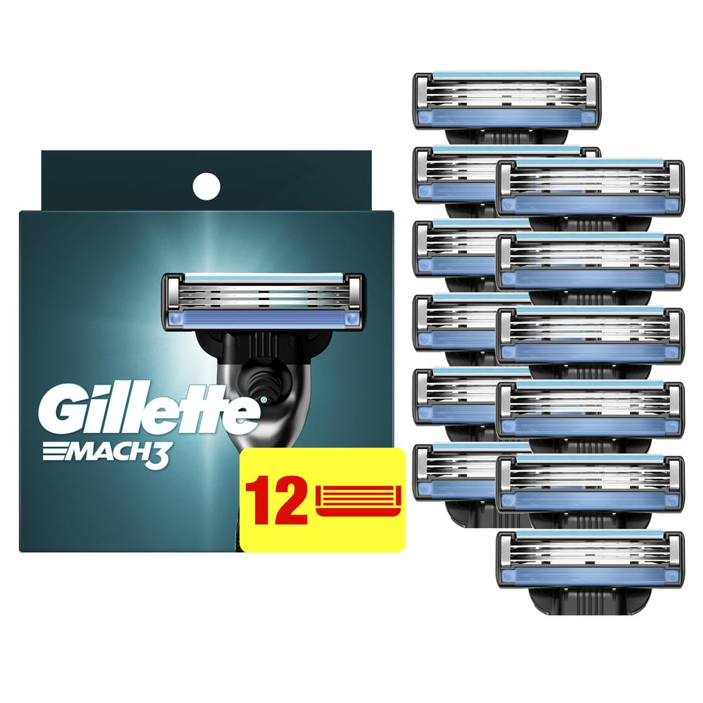 Gillette Mach3 - Recambios de maquinilla de afeitar para hombres, 1...