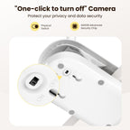 ieGeek Baby Monitor con cámara y audio, sin WiFi 5\u201DScreen y ap...