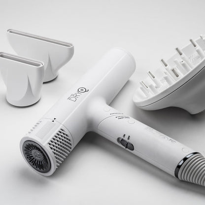 SRILabs DryQ - Secador de pelo 'Smart', edición blanca, súp...