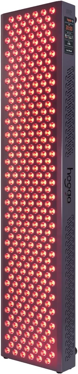 Hooga Terapia de luz roja, panel LED infrarrojo cercano rojo, 300 L...
