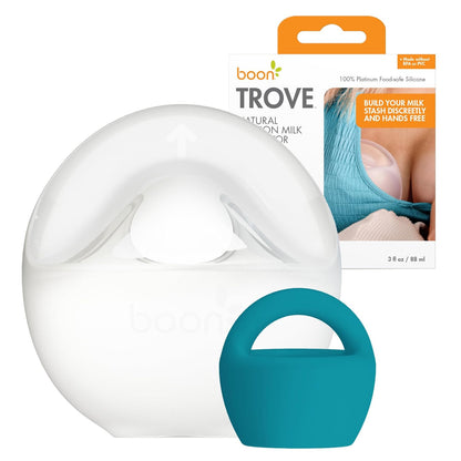 Boon Trove Extractor de leche manual de silicona \u2013 Colector de...