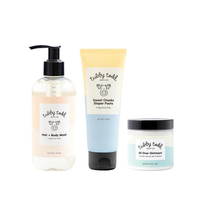 TUBBY TODD Baby Bundle - Conjunto de Cuidado de la Piel para Recién...