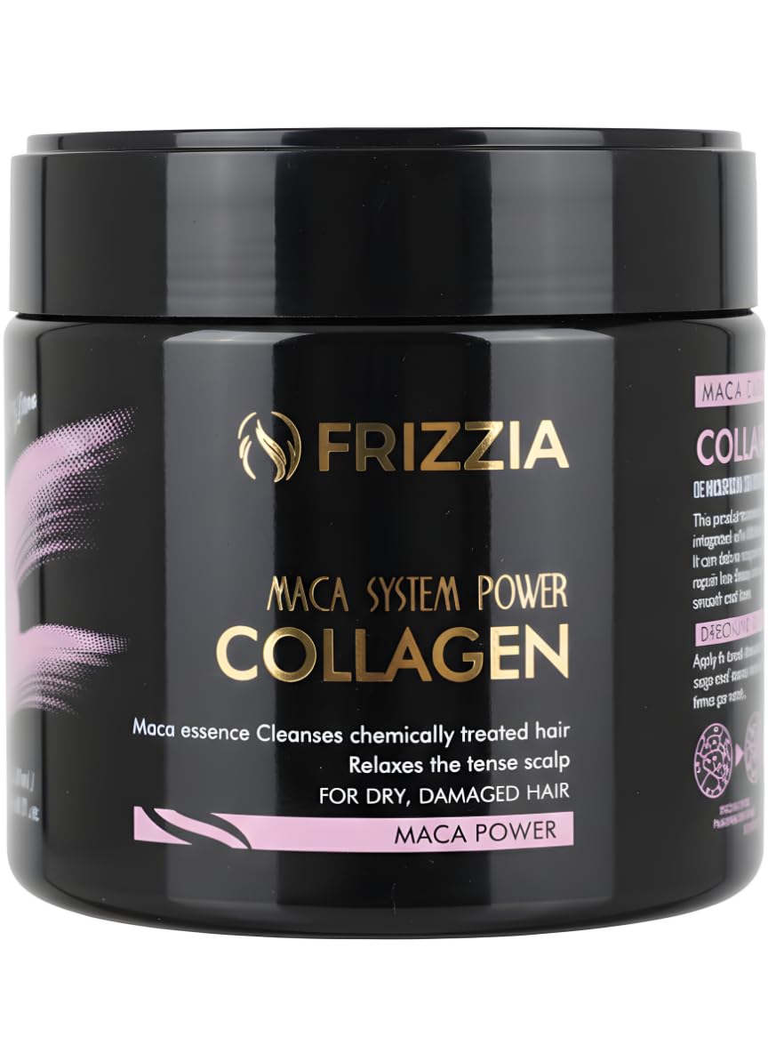 Frizzia Mascarilla capilar ULTRA Colágeno, FÁCIL de usar. Con aceit...