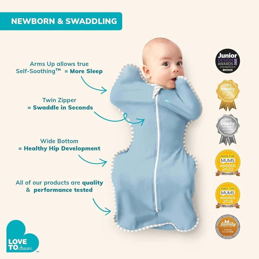Love to Dream Swaddle Up - Saco de dormir para bebé | 1.0 TOG, 13-1...