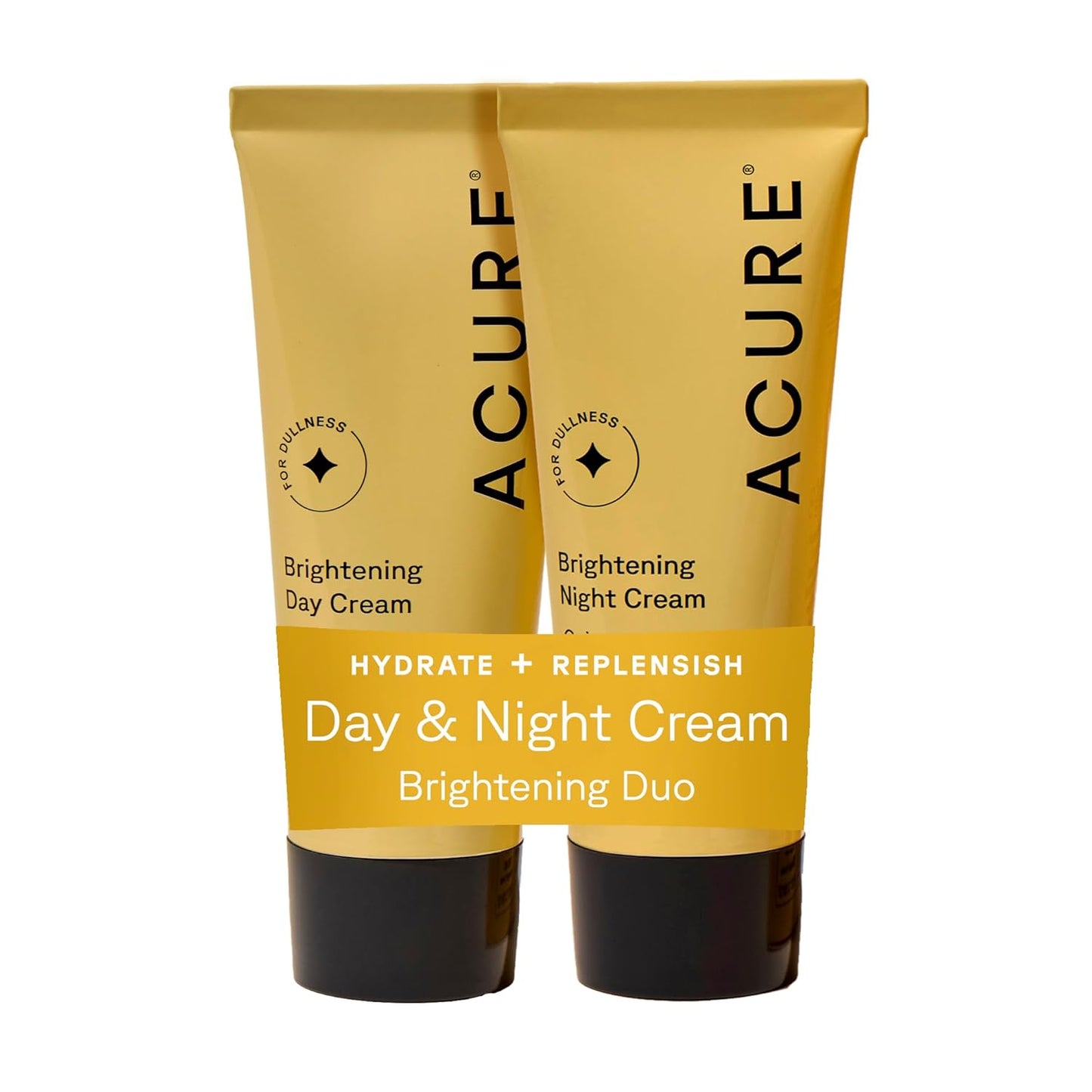 Set de Crema de Día y Noche Iluminadora Acure - Crema Cica Diaria y...