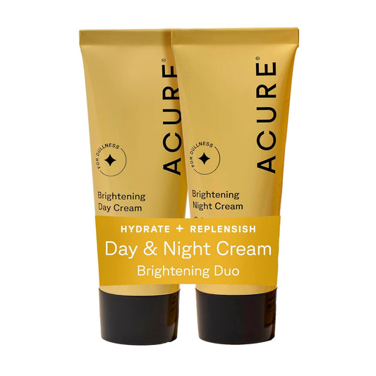 Set de Crema de Día y Noche Iluminadora Acure - Crema Cica Diaria y...