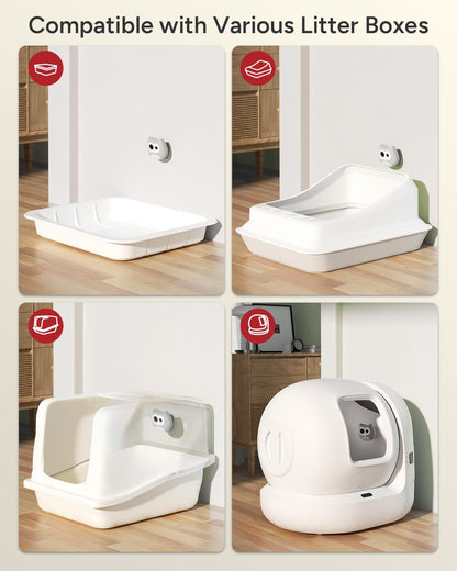 SiiPet Cámara de caja de arena \u2013 Monitoreo de la salud del gat...