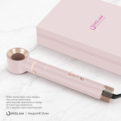 IG INGLAM MegaAIR Styler, cepillo secador de pelo profesional 5 en...