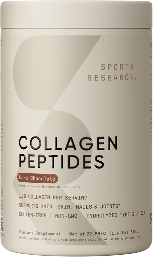 Sports Research Péptidos de colágeno - Suplemento en polvo de prote...