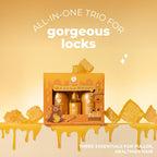 Luseta Manuka Honey Trio Conjunto de Cuidado Capilar Champú y Acond...