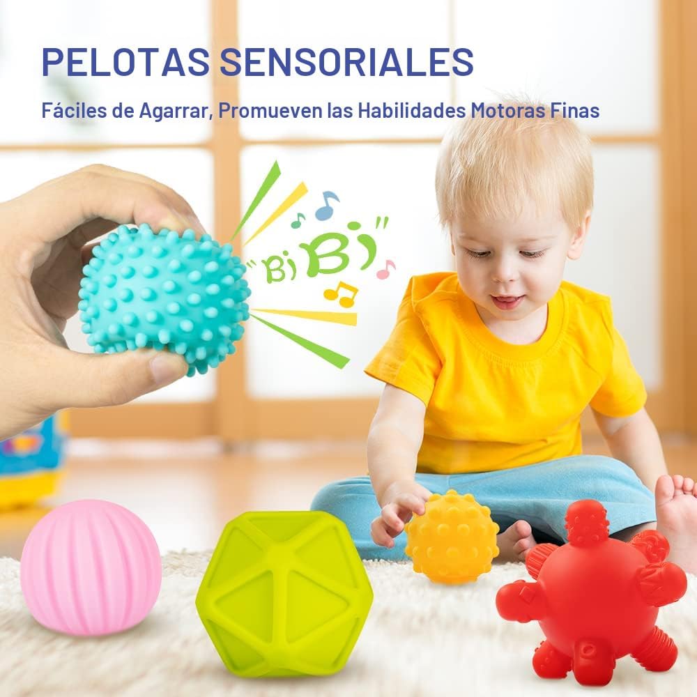 Jyusmile Juguetes para bebés de 6 a 12 meses, juguete Montessori pa...