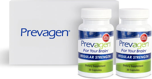 Prevagen Regular Strength - 30 cápsulas (paquete de 2) | Formulado...