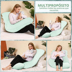 Almohada de embarazo Chilling Home, almohadas refrescantes de embar...
