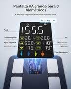 Masmssm Báscula inteligente para peso corporal, elegible para FSA y...