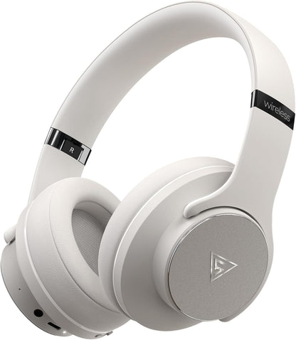 DOQAUS - Auriculares Bluetooth de diadema inalámbricos con 90 horas...
