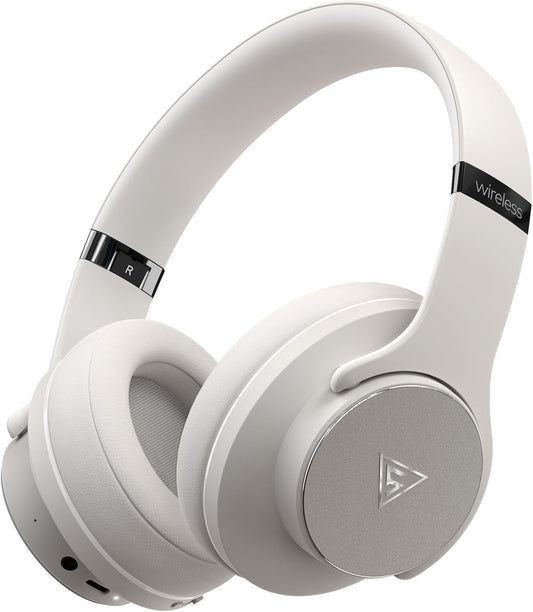 DOQAUS - Auriculares Bluetooth de diadema inalámbricos con 90 horas...
