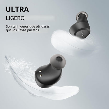 TOZO Auriculares inalámbricos A1 Bluetooth 5.3 de peso ligero en el...