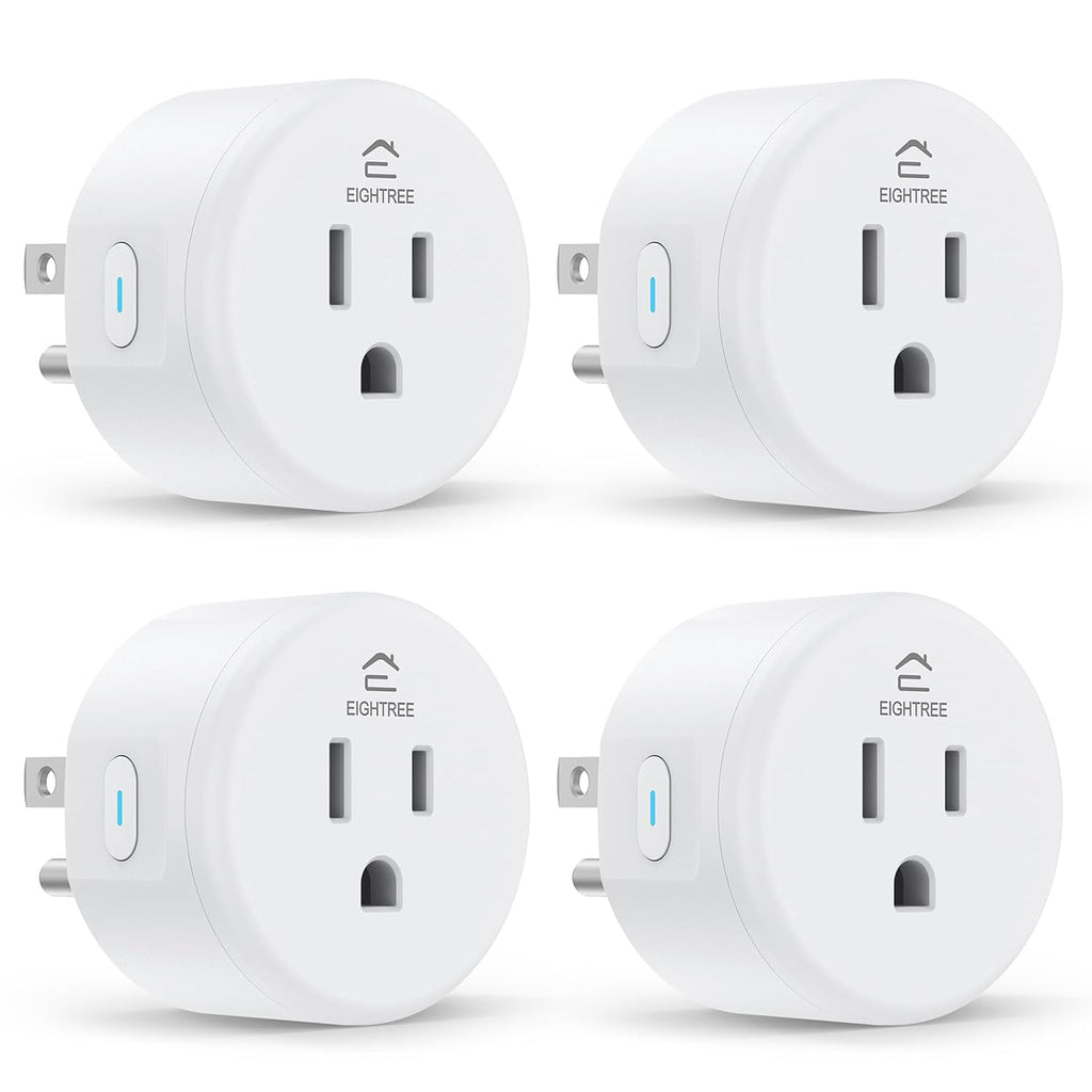 EIGHTREE Enchufe inteligente WiFi que funciona con Alexa y Google H...
