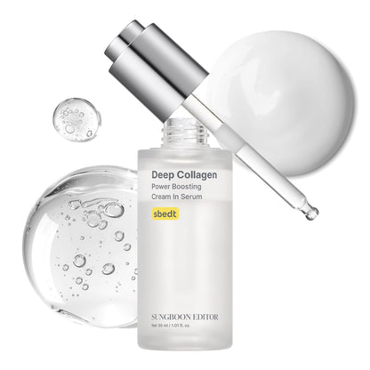 SUNGBOON EDITOR Suero Rellenador de Arrugas de Colágeno Profundo | Volufiline + Colágeno + Niacinamida | Reafirmante, Cuidado de Arrugas, Elasticidad de la Piel | Regalitos para Medias Navideñas para