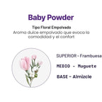 KUNDAL Juego de champú y acondicionador coreano [polvo de bebé] cal...