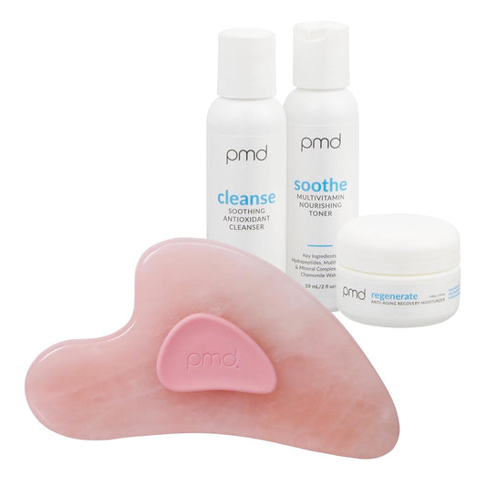 PMD Beauty Gua Sha - Herramientas faciales para masajear, esculpir...