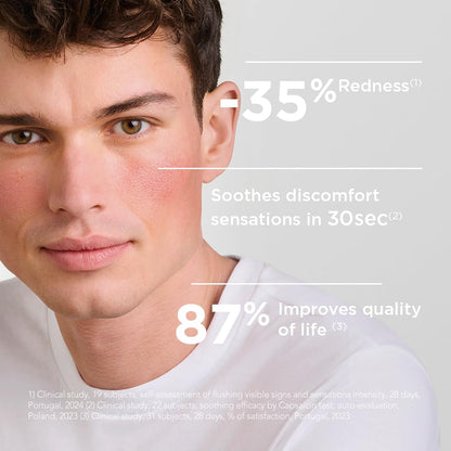 Bioderma Sensibio AR+ Crema, Loción de Alivio del Enrojecimiento Facial para Piel Sensible, Cuidado Calmante e Hidratante