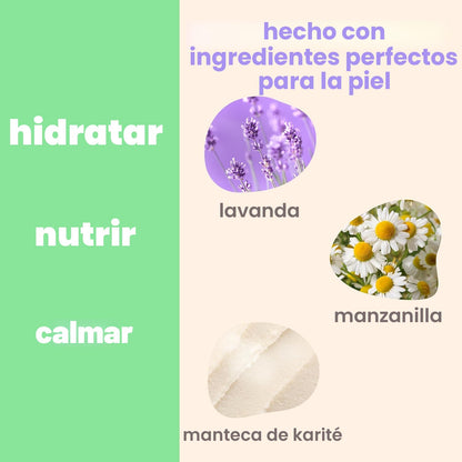 Baby Magic Loción calmante, lavanda y manzanilla, ayuda a reconfort...