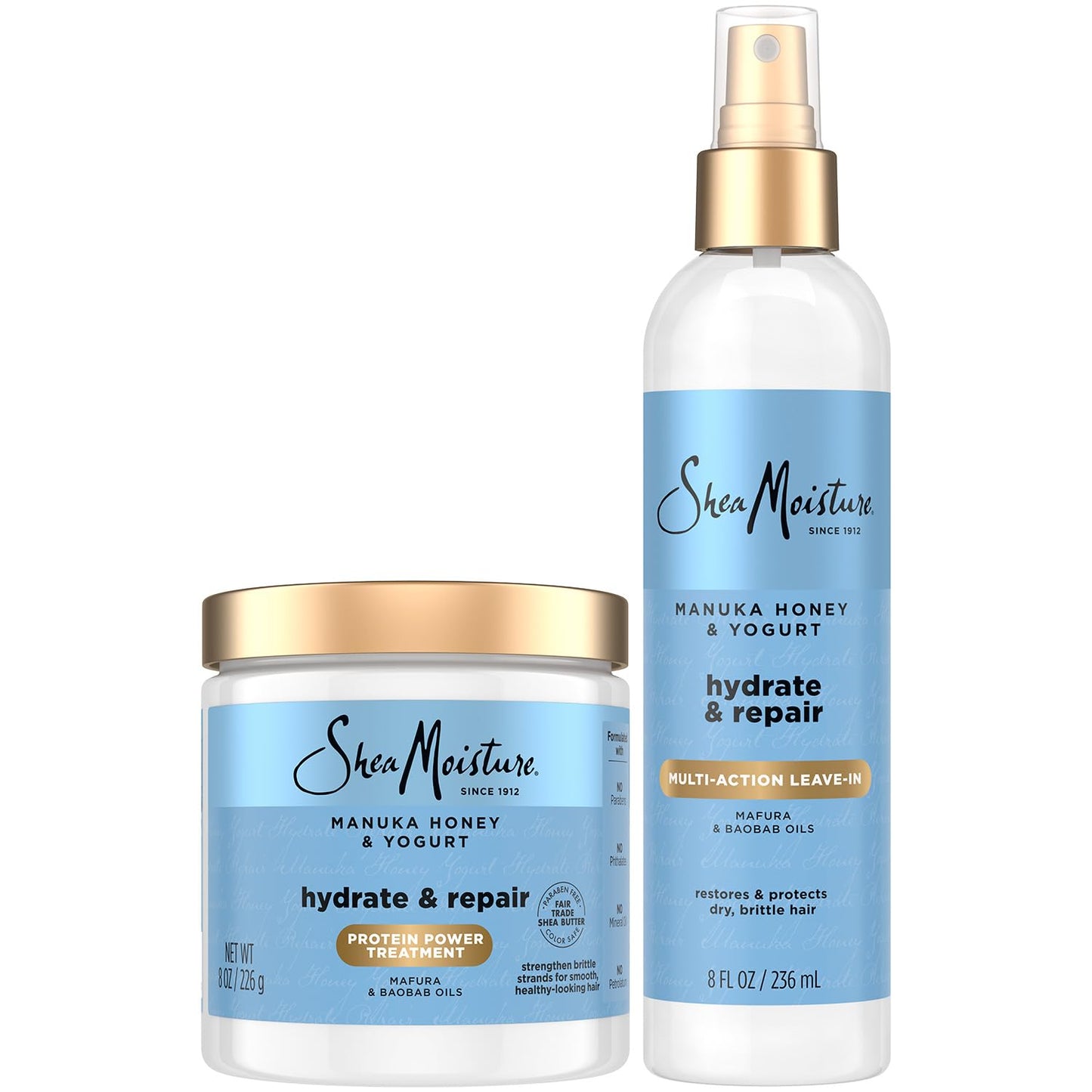 SheaMoisture Manuka Honey &amp; Yogurt Hydrate + Repair Bundle \u20...