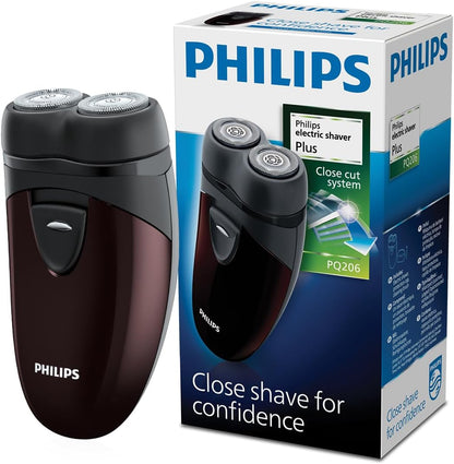 Philips PQ206 Afeitadora eléctrica Funciona con pilas Conveniente para llevar /ORIGINAL