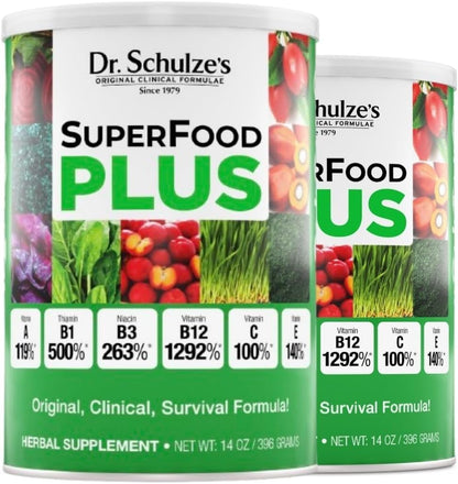 Dr. Schulze's SuperFood Plus - Suplemento diario de superalimen...