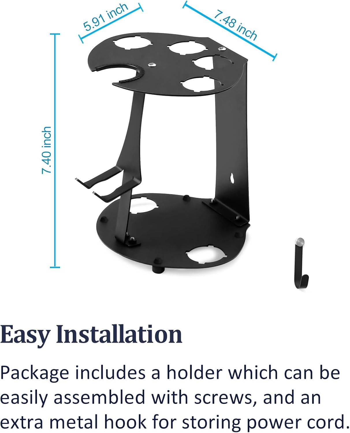 Nekuma Soporte para rizador compatible con Dyson Airwrap organizado...