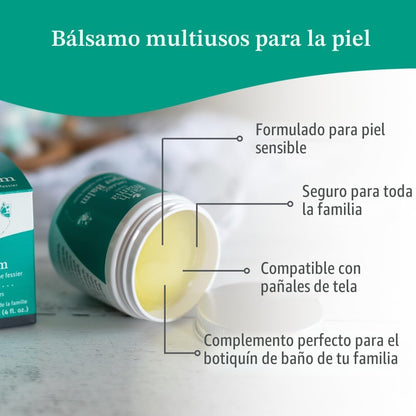 Earth Mama Bálsamo orgánico para pañales de 2 onzas | Crema de paña...