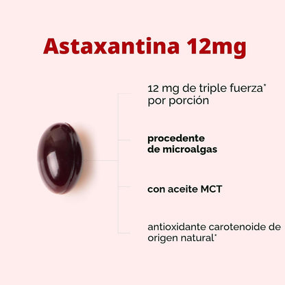 Micro Ingredients Astaxantina de 12 mg con aceite MCT, 90 cápsulas...